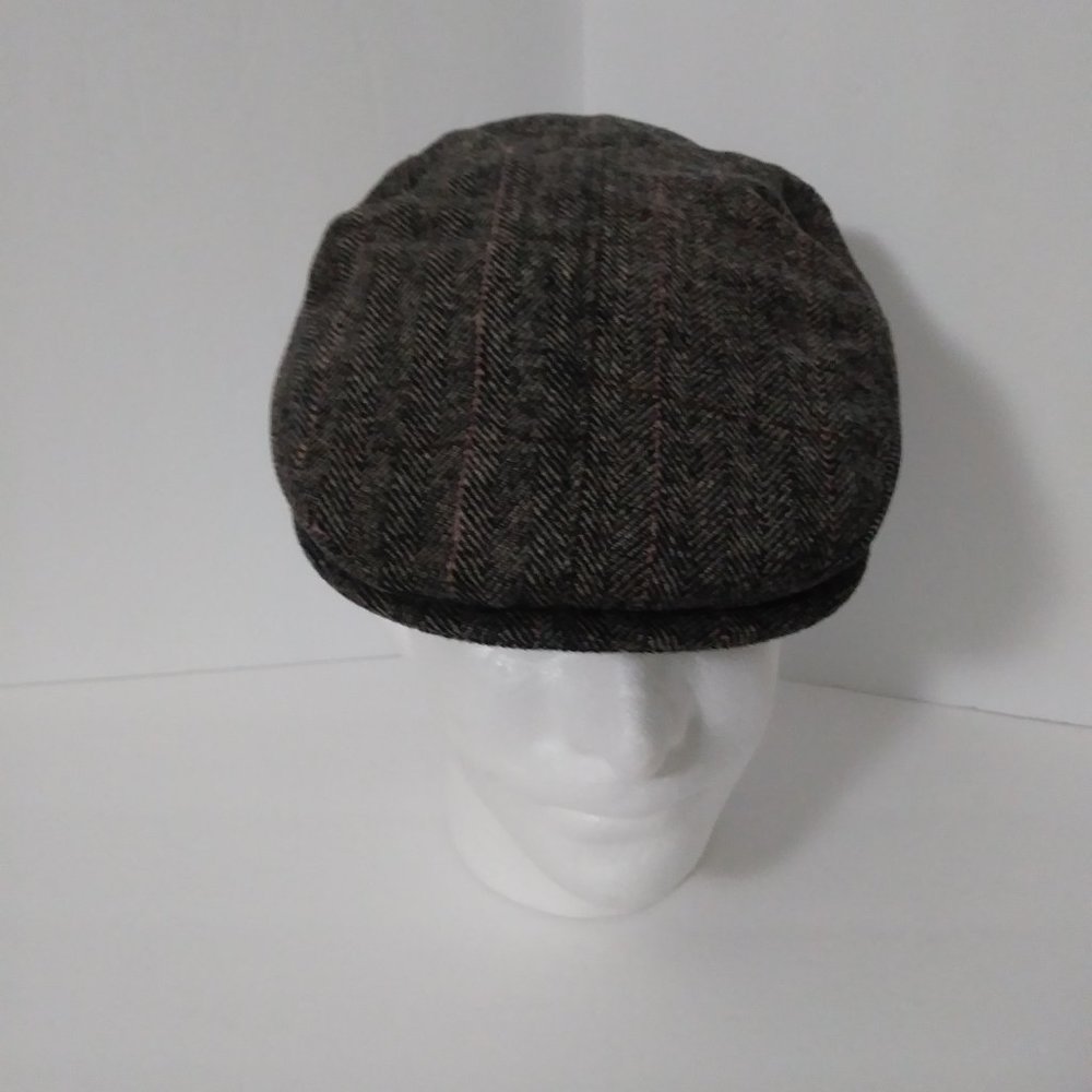 Men's Dockers® Plaid Herringbone Flat Top Ivy Cap - Picture 2 of 13